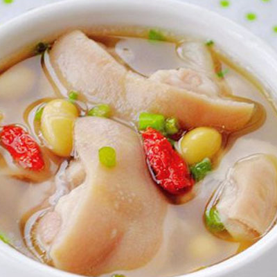猪蹄炖黄豆怎么做 下奶吗