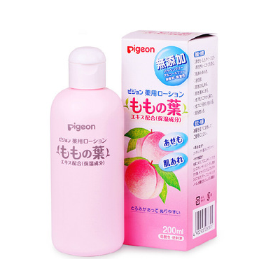 贝亲桃子水能擦湿疹吗 能吃吗