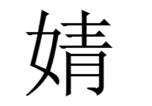一个女一个青是什么字 婧怎么读