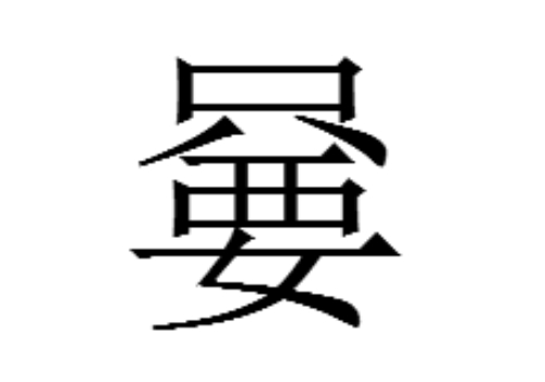 上面一个只下面一个要是什么字 嘦怎么读