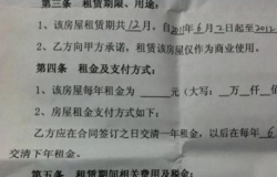 简单的房屋租赁合同范本2016